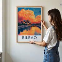 Bilbao Poster - Spain Wall Art
