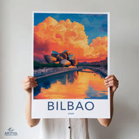Bilbao Poster - Spain Wall Art