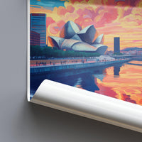 Bilbao Poster | Spain Wall Art | Europe Decor