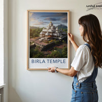 Birla Temple Poster - Rajasthan Wall Art