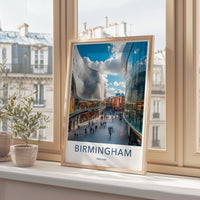 Birmingham Poster - England Wall Art
