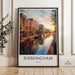 Birmingham Poster - England Wall Art