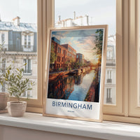 Birmingham Poster - England Wall Art