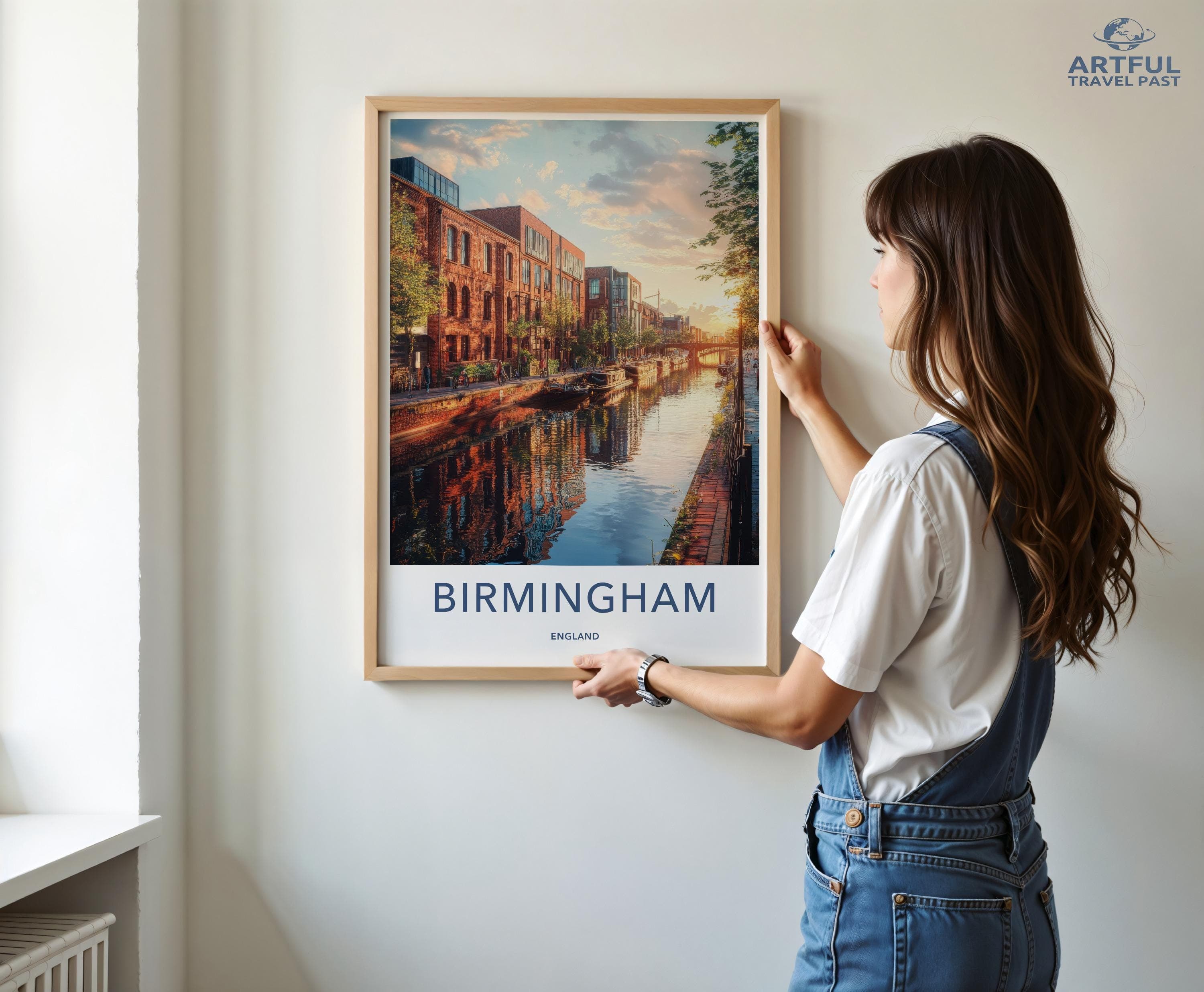 Birmingham Poster - England Wall Art