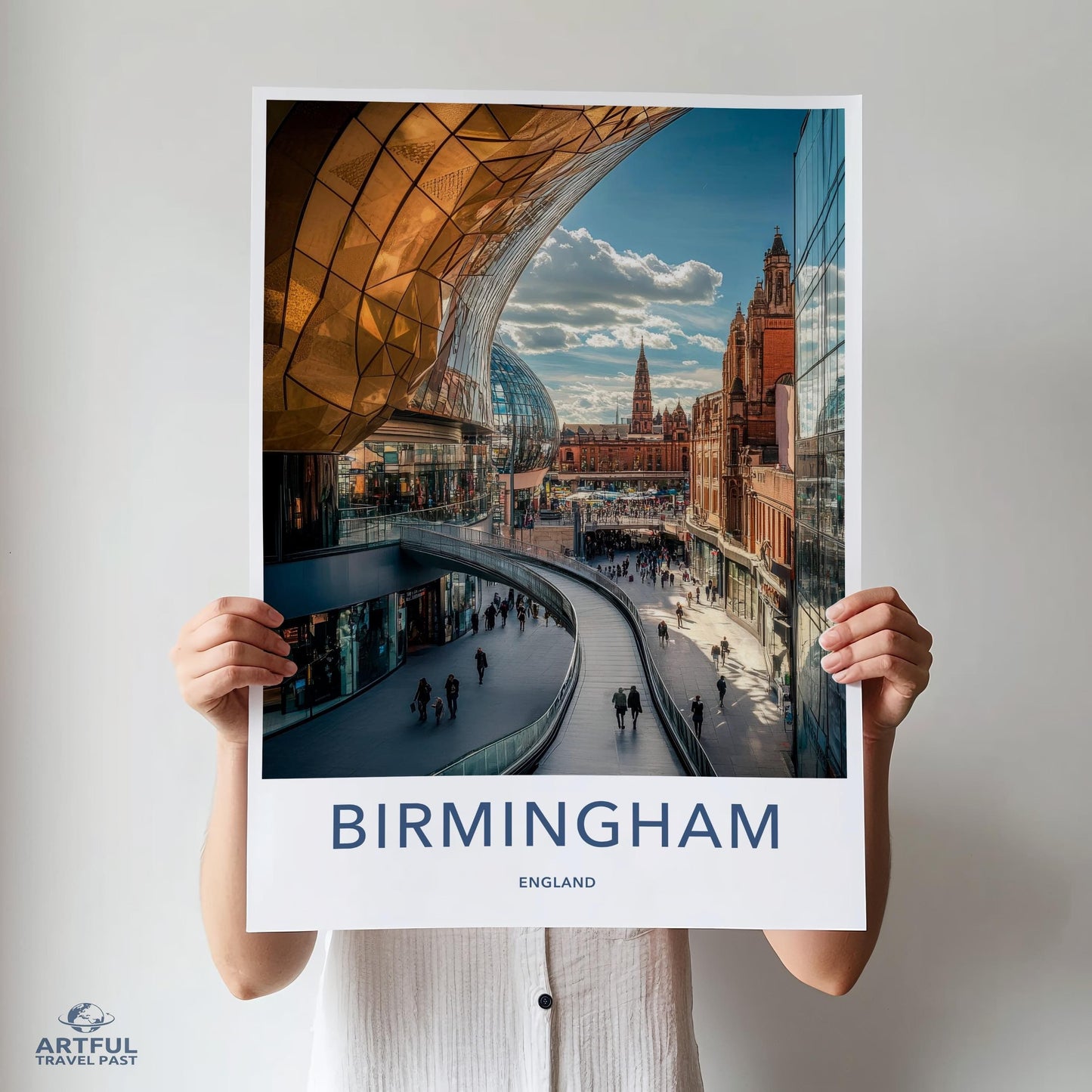 Birmingham Poster - England Wall Art