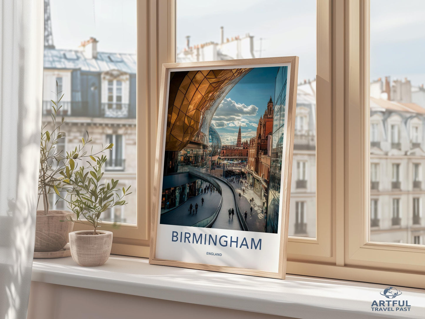 Birmingham Poster - England Wall Art