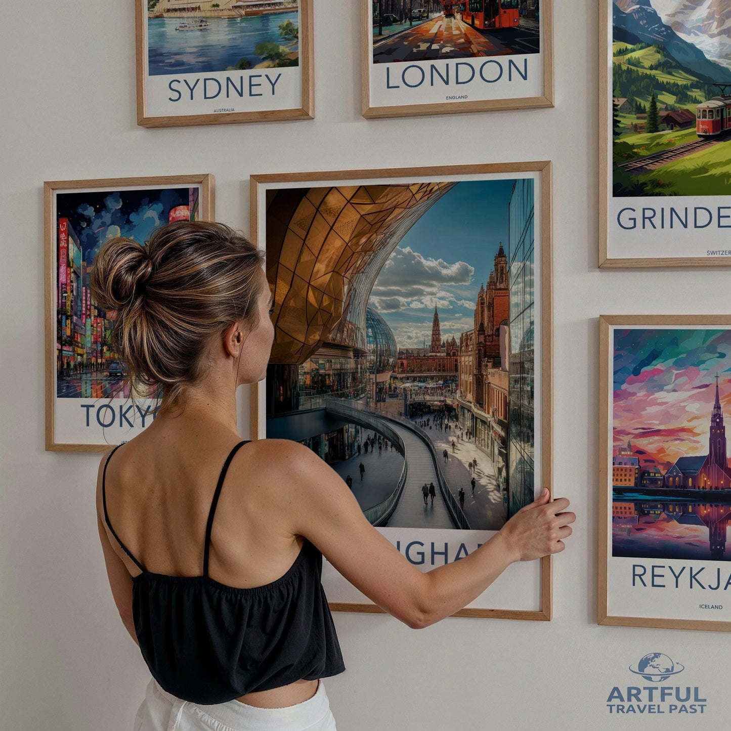 Birmingham Poster - England Wall Art