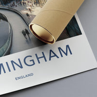 Birmingham Poster - England Wall Art