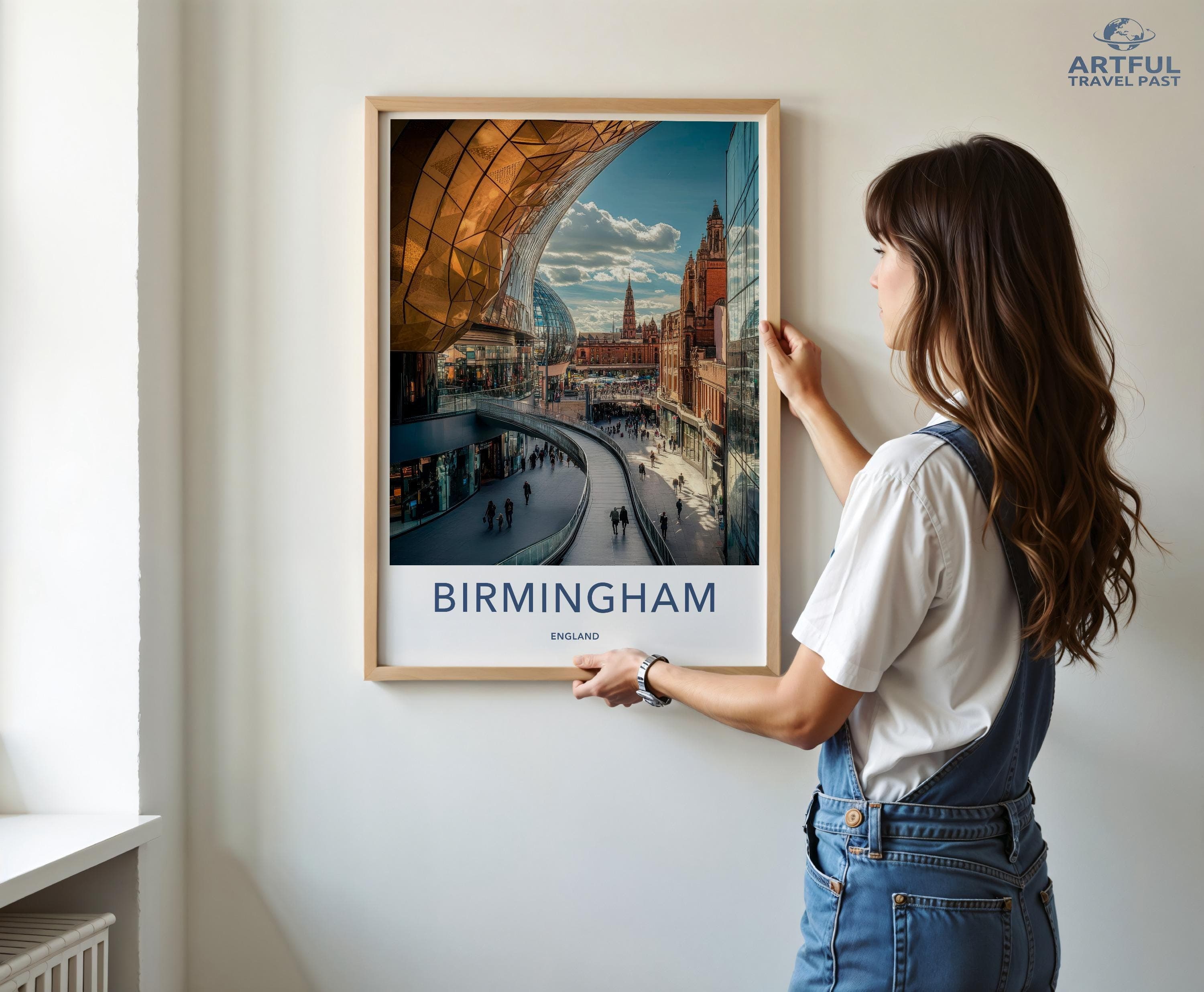Birmingham Poster - England Wall Art