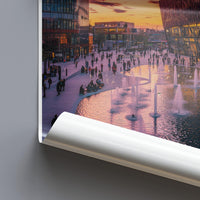 Birmingham Poster - England Wall Art