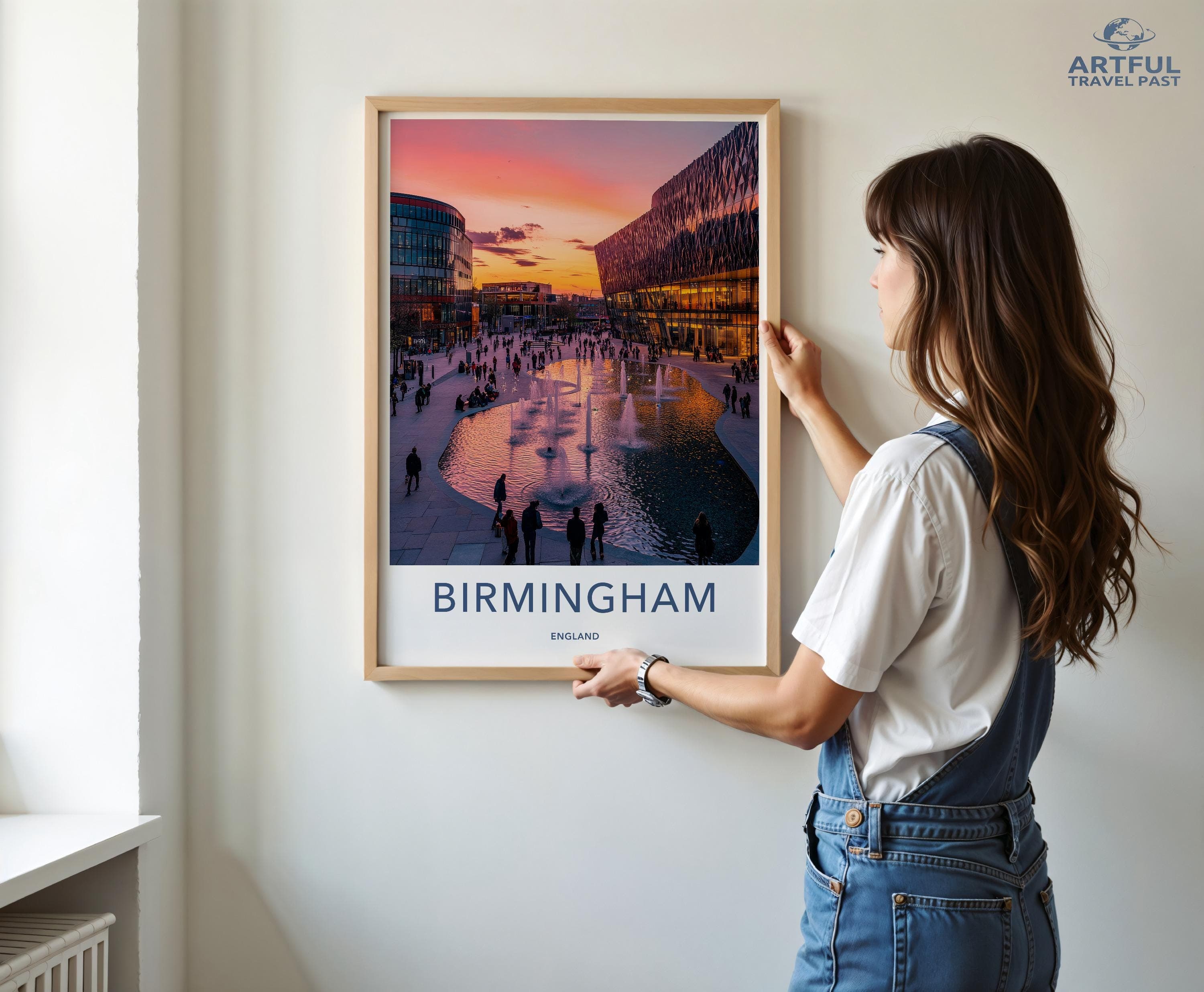 Birmingham Poster - England Wall Art