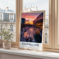 Birmingham Poster - England Wall Art