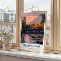 Birmingham Poster - England Wall Art