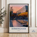 Birmingham Poster - England Wall Art