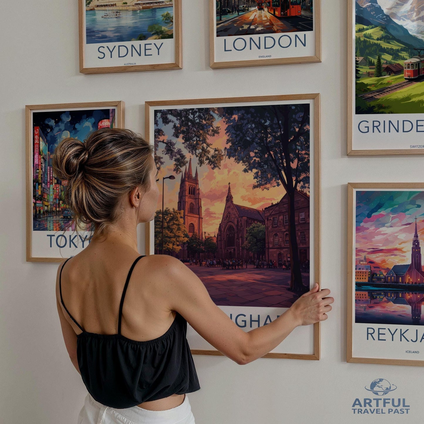Birmingham Poster - England Wall Art
