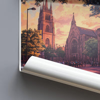 Birmingham Poster - England Wall Art