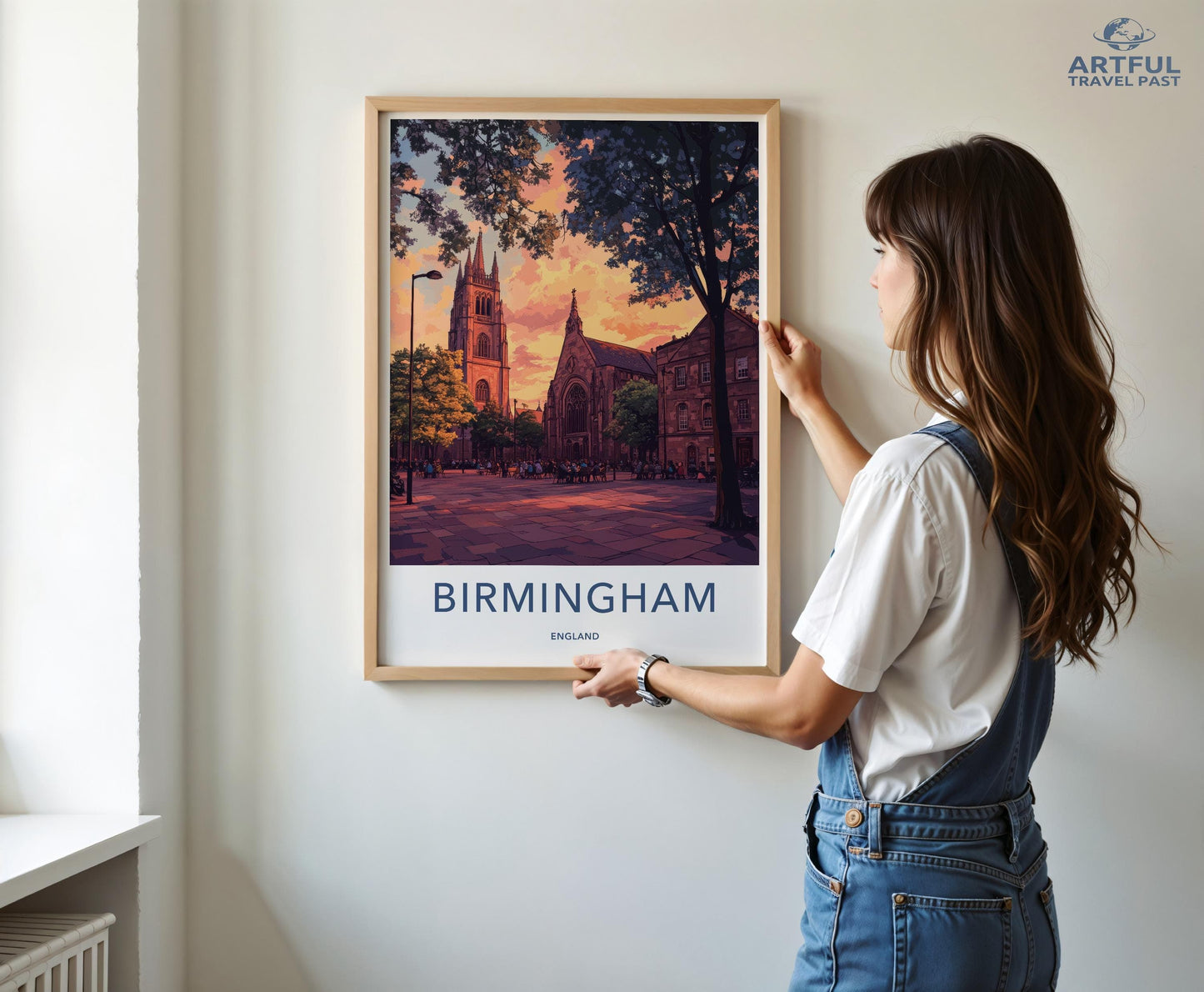 Birmingham Poster - England Wall Art