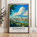 Bismarck Poster - North Dakota Wall Art