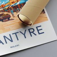 Blantyre Poster - Malawi Wall Art