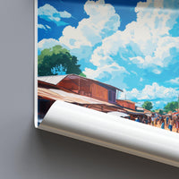 Blantyre Poster | Malawi Wall Art | Africa Decor