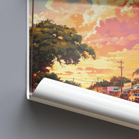 Blantyre Poster | Malawi Wall Art | Africa Decor