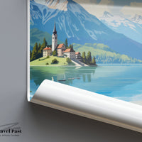 Bled Poster - Slovenia Wall Art