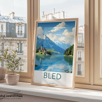 Bled Poster - Slovenia Wall Art