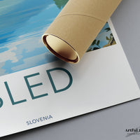 Bled Poster - Slovenia Wall Art