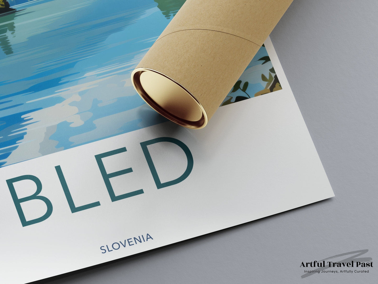 Bled Poster - Slovenia Wall Art