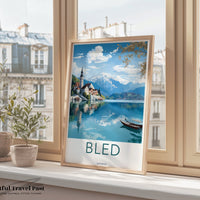Bled Poster - Slovenia Wall Art