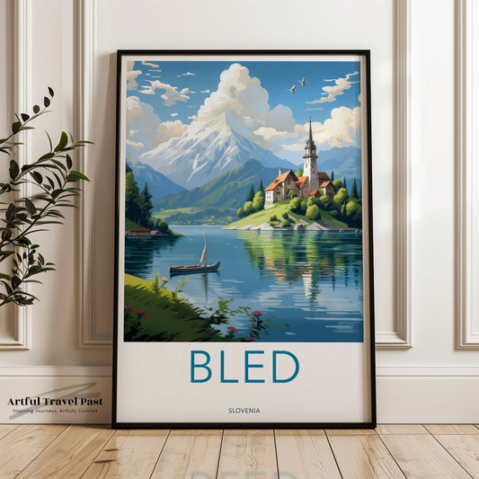 Bled Poster - Slovenia Wall Art