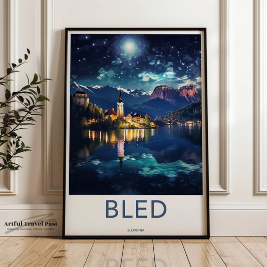 Bled Poster - Slovenia Wall Art