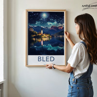 Bled Poster - Slovenia Wall Art