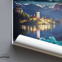 Bled Poster - Slovenia Wall Art