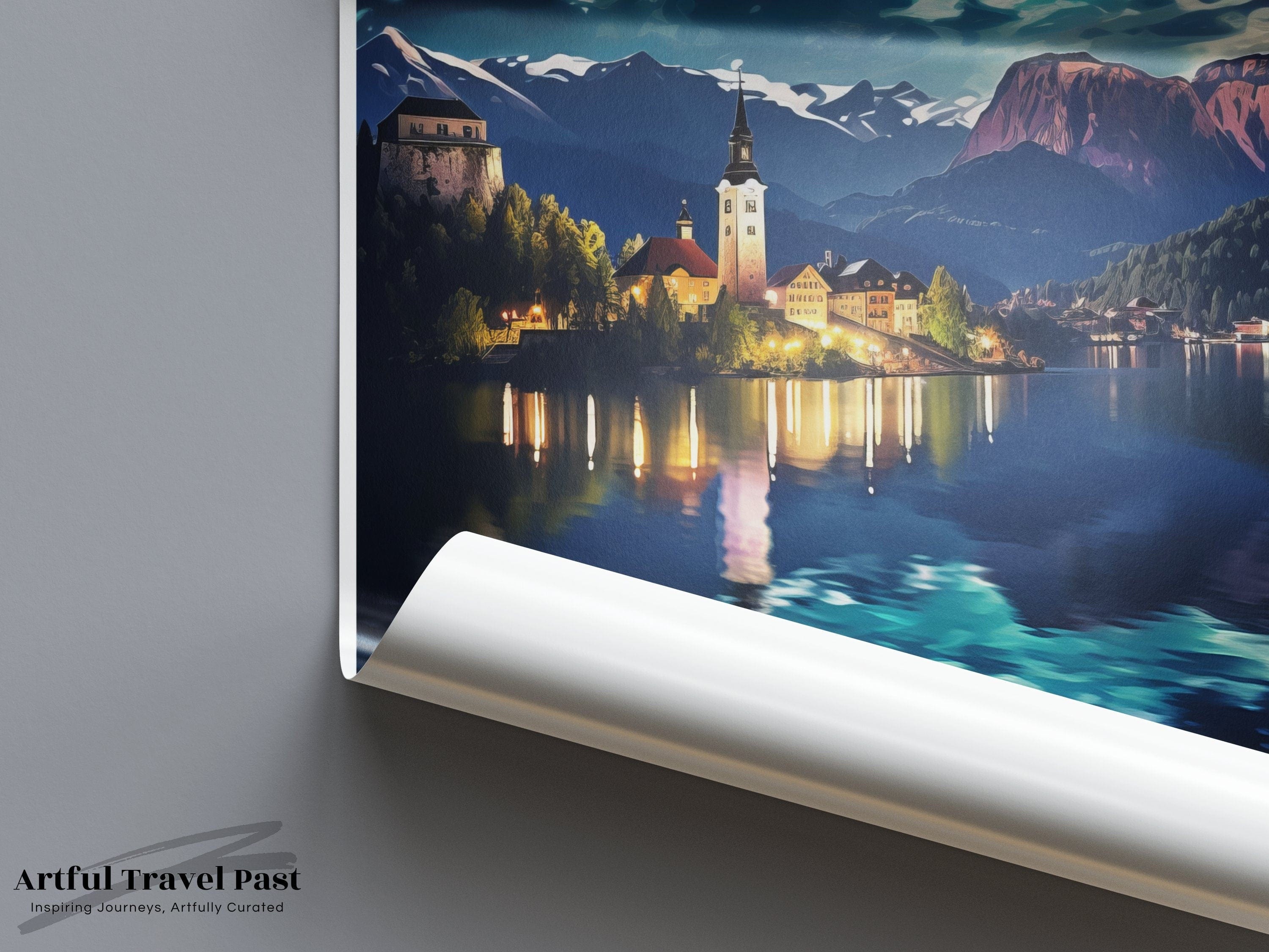 Bled Poster - Slovenia Wall Art
