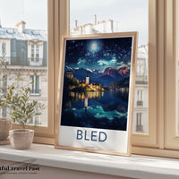 Bled Poster - Slovenia Wall Art