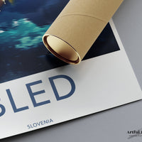 Bled Poster - Slovenia Wall Art