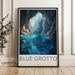 Blue Grotto Poster - Italy Wall Art