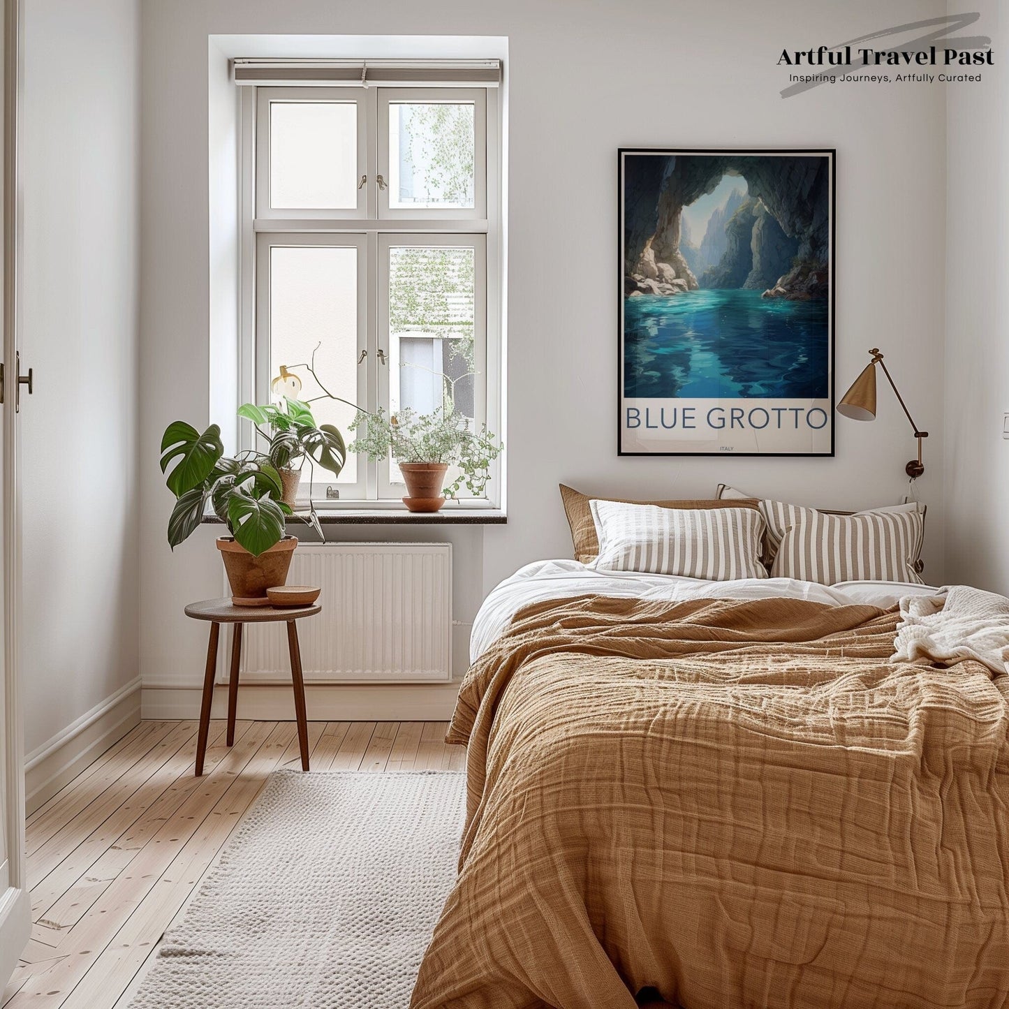 Blue Grotto Poster - Italy Wall Art
