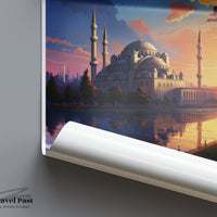 Blue Mosque Poster - Turkey Wall Art
