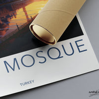 Blue Mosque Poster - Turkey Wall Art
