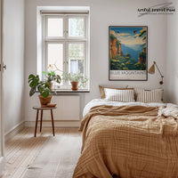 Blue Mountains Poster | National Park | Australia Wall Art