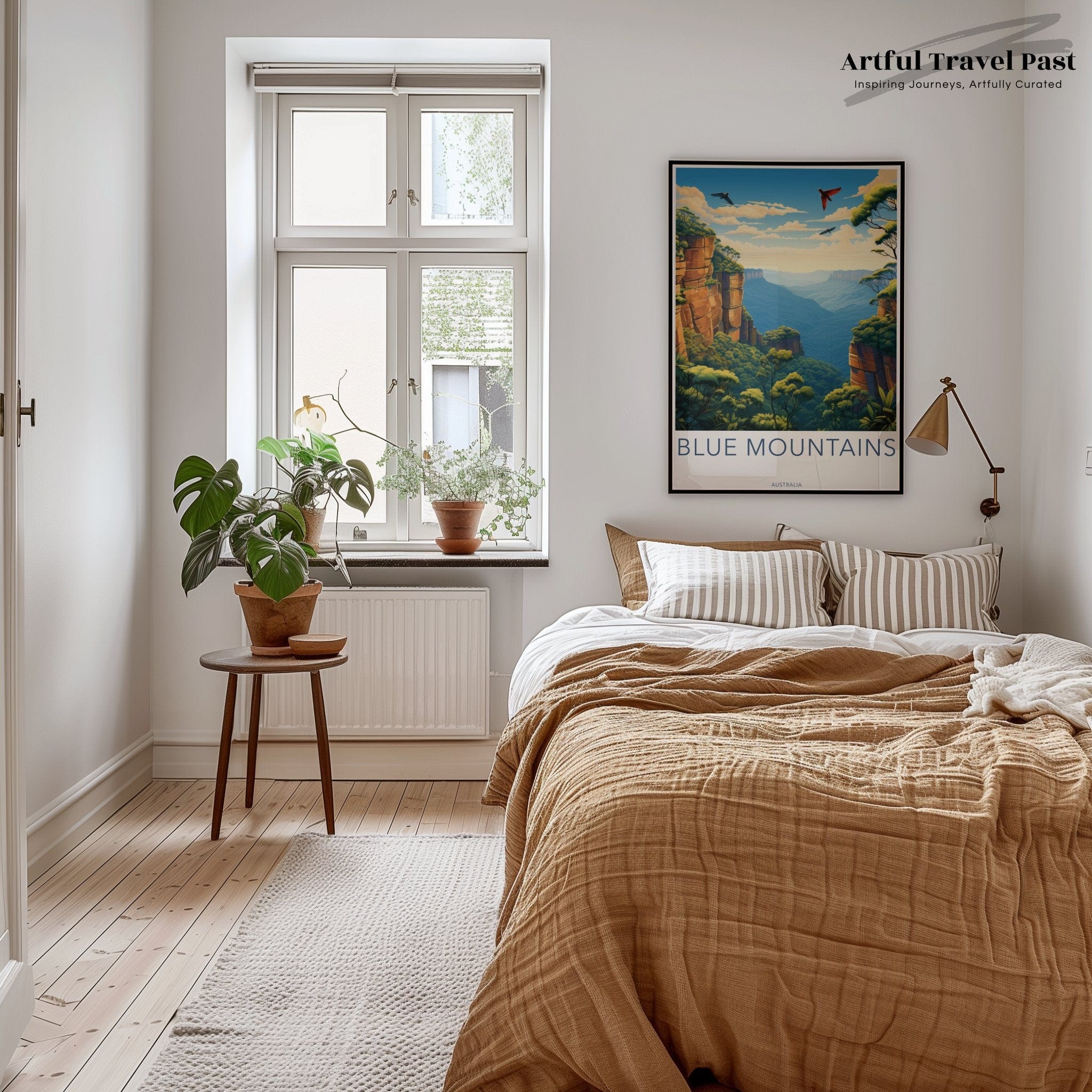 Blue Mountains Poster | National Park | Australia Wall Art