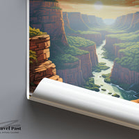 Blyde Canyon Poster | South Africa Wall Art