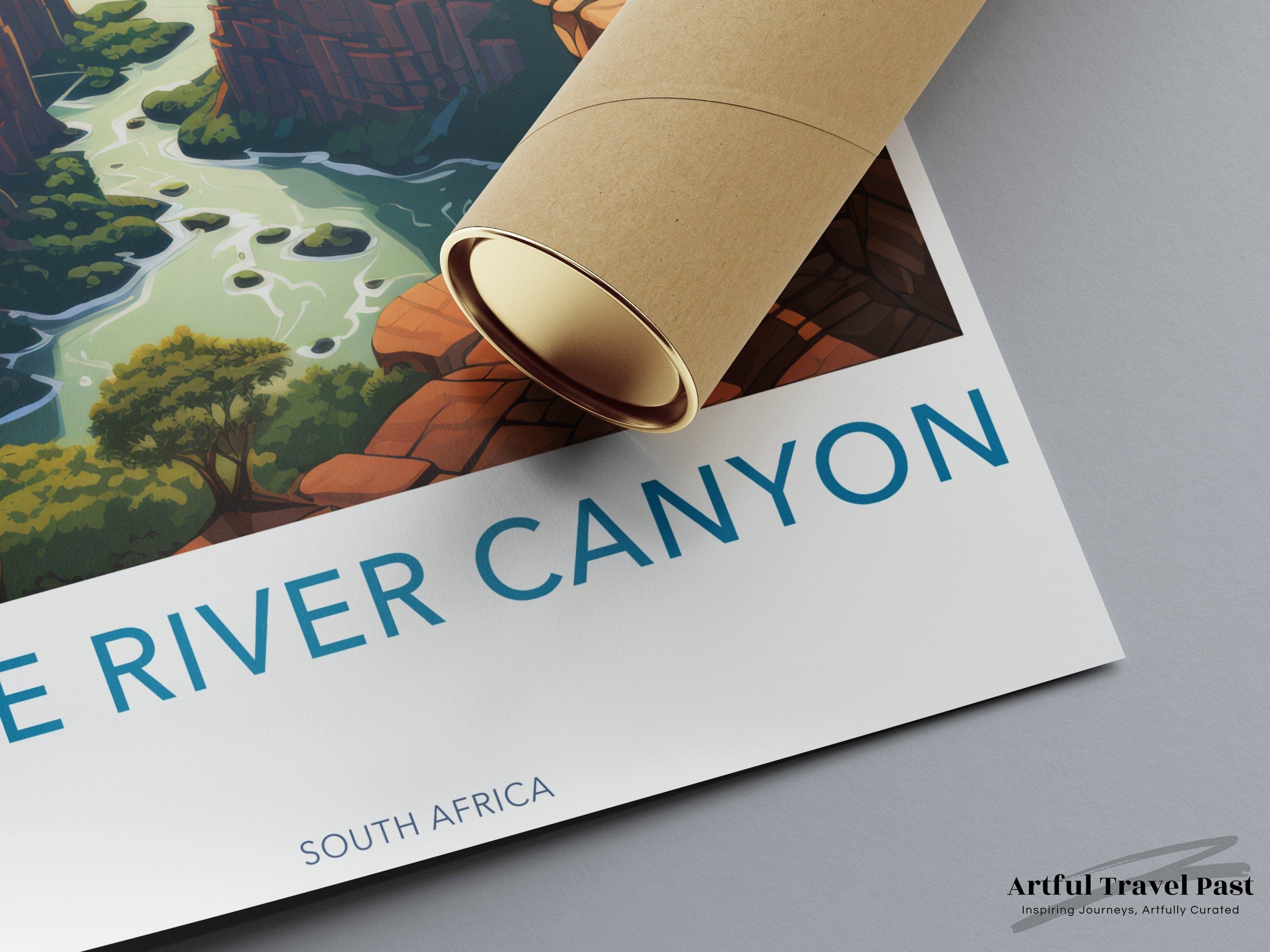 Blyde Canyon Poster | South Africa Wall Art