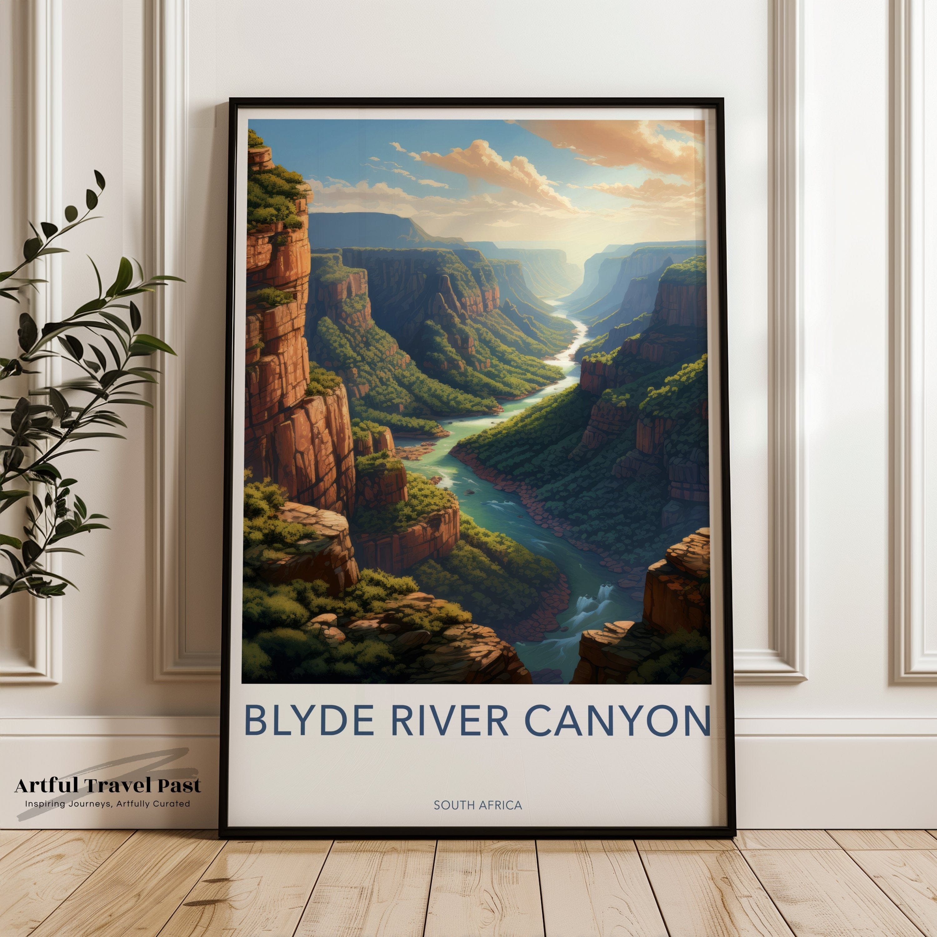 Blyde Canyon Poster - South Africa Wall Art