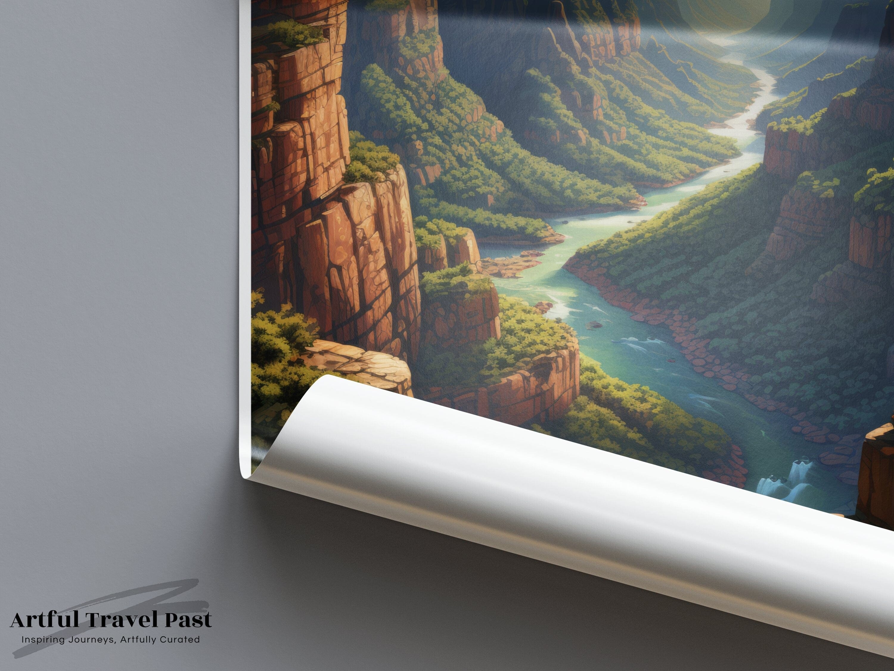 Blyde Canyon Poster - South Africa Wall Art
