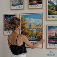 Boise Poster - Idaho Wall Art