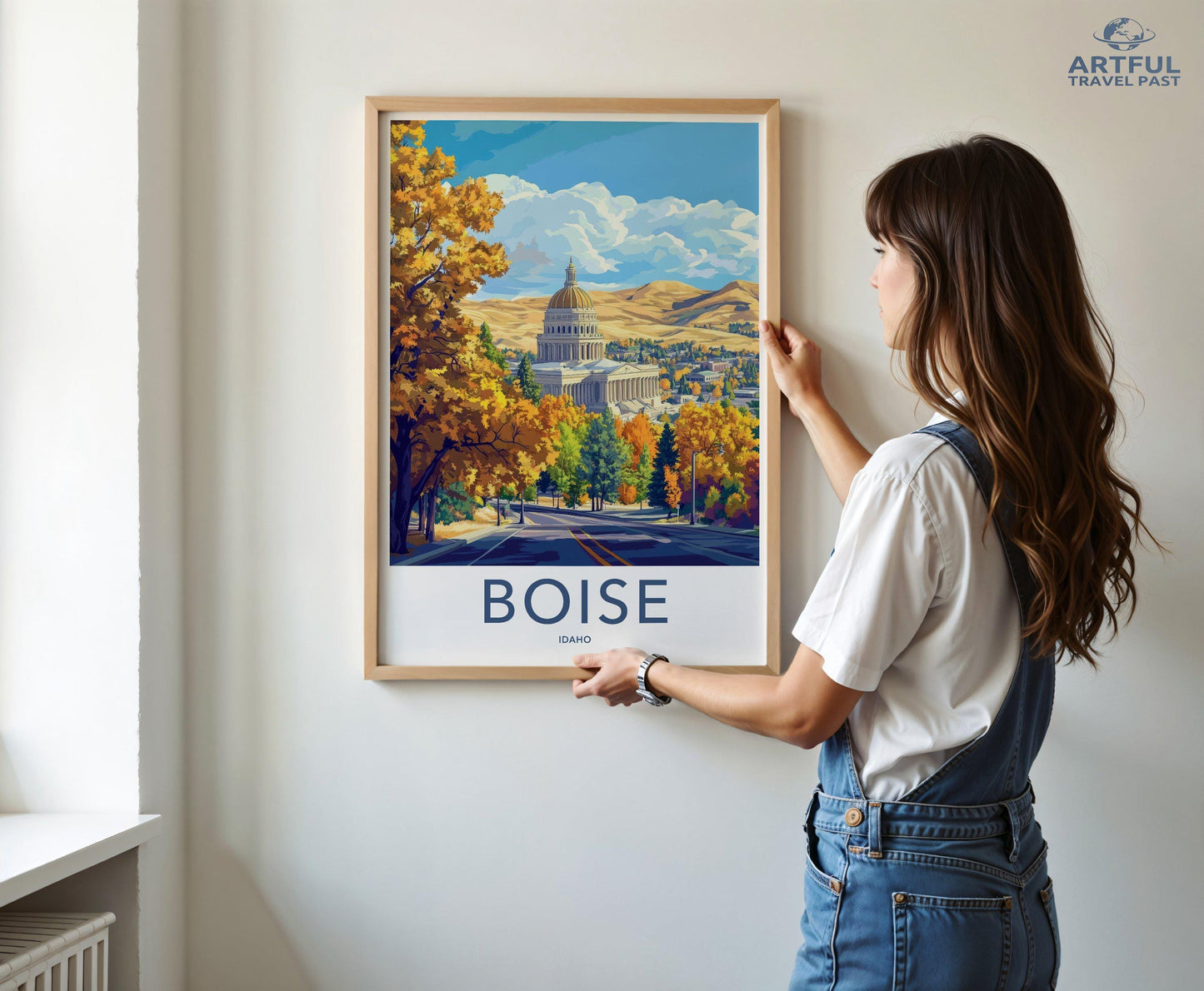 Boise Poster - Idaho Wall Art