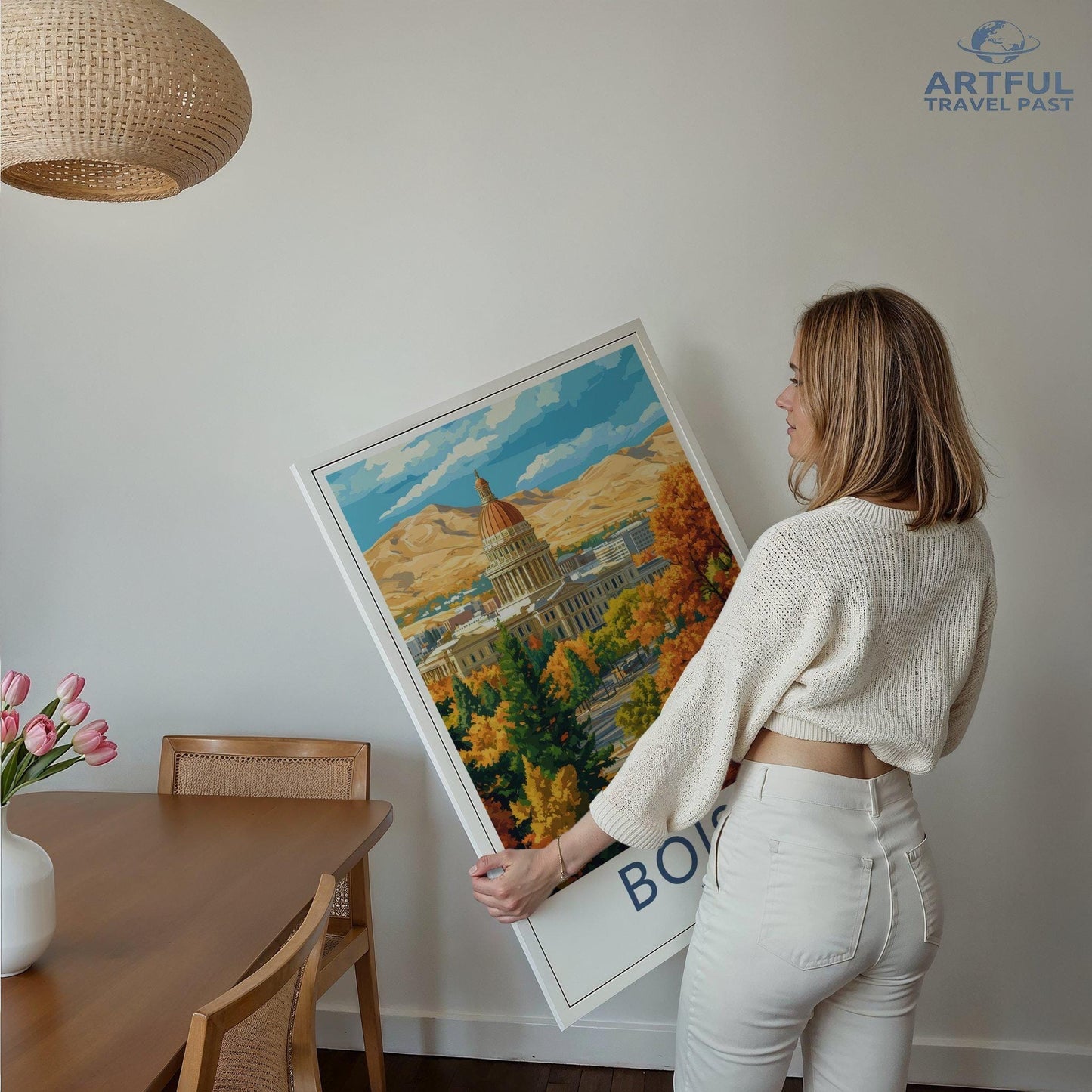 Boise Poster - Idaho Wall Art